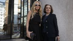 Marta Snchez y su madre Paz