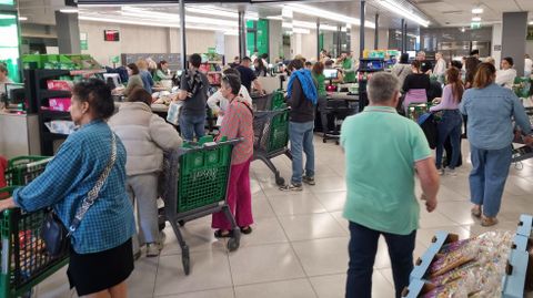 Imagen de archivo del supermercado de Mercadona en Ferrol