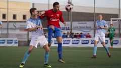 Berganti�os y Compostela en un partido del 2019