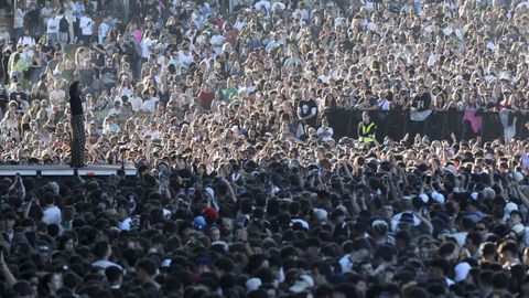 Pblico durante el concierto de Arde Bogot en la pasada edicin de O Son do Camio 