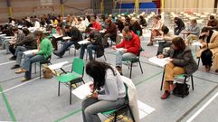 Hace veinte a�os se celebr� en Carballo otra nutrida prueba para cubrir una plaza de auxiliar administrativo