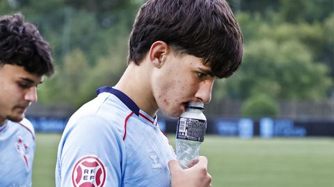 El hasta ahora futbolista del Celta Juvenil A Jorge S�lamo.
