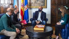 Baltar recibi� en su despacho a representantes de la asociaci�n 