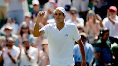 J�dar celebra su victoria ante Carre�o.