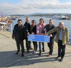 Integrantes de la candidatura nacionalista en O Grove. 