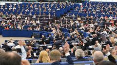 La sede de Estrasburgo del Parlamento Europeo, en una imagen de archivo.