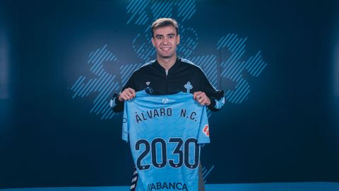 &Aacute;lvaro N&uacute;&ntilde;ez firma con el Celta hasta el 2030.