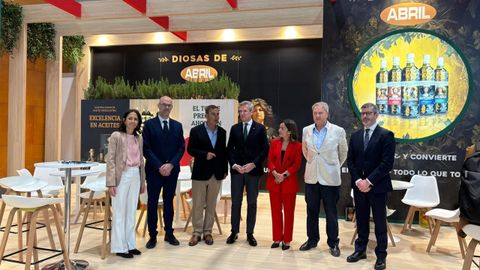 El presidente Rueda visit� el stand de la empresa ourensana en el Sal�n Gourmets de Madrid.