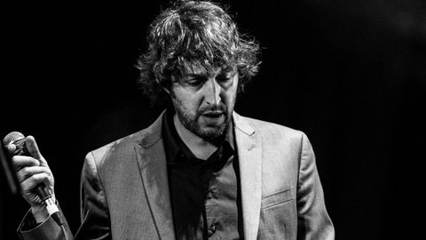 Quique G�mez, armonicista y cantante nacido en Madrid