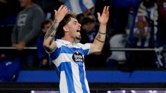 Mario Soriano, durante el partido contra el Zaragoza