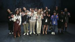Foto de los semifinalistas que ya participaron en una de las semifinales el pasado 14 de marzo.