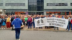 La manifestacin remat en la praza do Concello de O Barco.