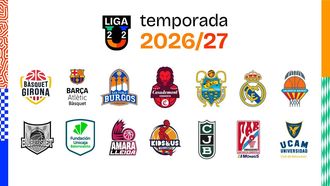 Listado de equipos participantes de la Liga U22 2026-2027.
