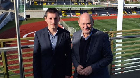 El alcalde y el presidente