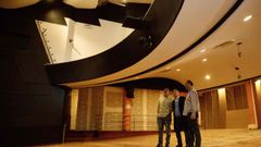 Las obras han obligado a vaciar el patio de butacas del Teatro Principal de Pontevedra, donde se instalar�n andamios para trabajar en la renovaci�n del falso techo