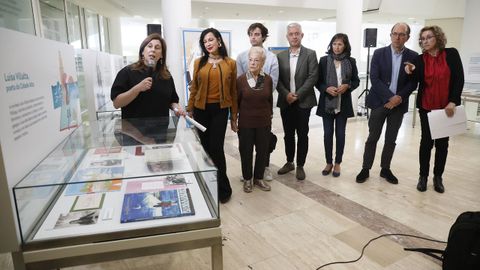 A Biblioteca de Galicia inaugurou unha mostra dedicada a Luísa Villalta