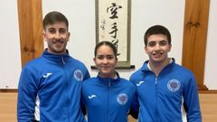 �lex Felpeto, Sabela Garc�a y Carlos Felpeto.