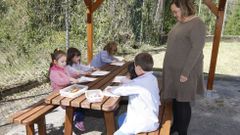 El CPI Ux�o Novoneyra, en Folgoso do Courel, es un ejemplo de como sostener una educaci�n rural de calidad coloca a Galicia en la segunda posici�n de Espa�a en equidad