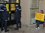 La concentraci�n se prolong� durante toda la jornada. 