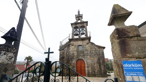 La iglesia parroquia fue levantada en el siglo XVIII.