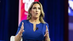Panel con Sara Carter, presentado por Julio Rosas, durante la Conferencia CPAC en el Gaylord National Resort & Convention Center en Washington D. C., el 22 de febrero del 2024.