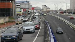 Lugar en el que se instalar� la pasarela de Marineda City 