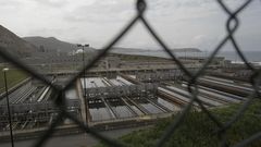 Estaci�n depuradora de aguas residuales de A Coru�a en Bens