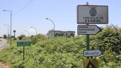 Imagen de archivo de los accesos a Mandiá