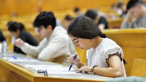 Imagen de archivo de la selectividad del curso pasado en A Coru�a