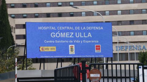 Acceso principal del Hospital G�mez Ulla de Madrid.