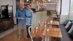 David L�pez y Cristina Castro, responsables de D'Elvira