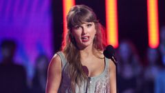 Taylor Swift, en un discurso al recoger un premio en marzo