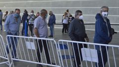 En el recinto ferial de Pontevedra est� uno de los dos espacios de vacunaci�n masiva contra el covid del �rea sanitaria