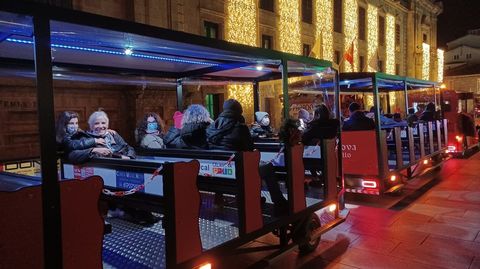 El Tren de Nadal que recorre Celanova