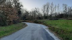 Ampliaci�n de la carretera de Tri�s, en O Pereiro de Aguiar