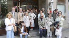 Integrantes da primeira promoci�n de Ciencias Biol�xicas da Universidade de Santiago compartiron an�cdotas nunha xuntanza no restaurante Don Quijote