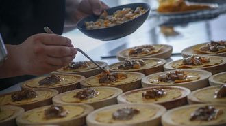 Degustacin de platos con el berberecho de Noia como protagonista