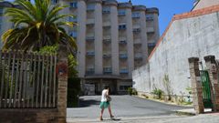 La residencia Mi Casa de la calle de A Coru�a, en una imagen tomada este jueves