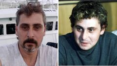 Ricardo Arias Garc�a, tripulante del Villa Pitanxo, en una imagen reciente (a la izquierda). Este vecino de Mar�n hab�a sobrevivido a un naufragio hace 22 a�os (a la derecha, imagen de Ricardo en el 2000)