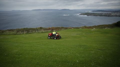 Vistas desde el monte de San Pedro, en A Coruña