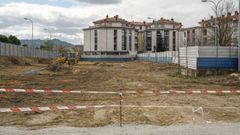 Imagen de archivo de la parcela de Cambedo da Raia donde la Xunta est� construyendo viviendas.