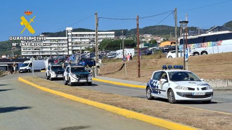 La Guardia Civil en el eclipse en Valdovi�o