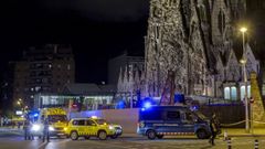 Desalojada la Sagrada Familia de Barcelona por una operaci�n antiterrorista de los Mossos