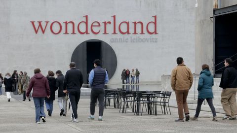 Abre al p�blico la exposici�n de Annie Leibovitz en A Coru�a