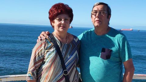 �ngel Cabanillas y su esposa Maria Teresa Mart�n