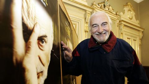 En una rueda de prensa en Santiago en el 2006