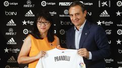 Prandelli se presenta en Valencia