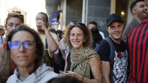 Cantos de taberna en Guitiriz en el primer d�a del Festival de Pardi�as 2026