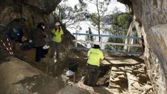 El jueves reanudaron las excavaciones en San Xo�n Vello