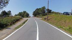 Imagen de la v�a, con la se�alizaci�n renovada